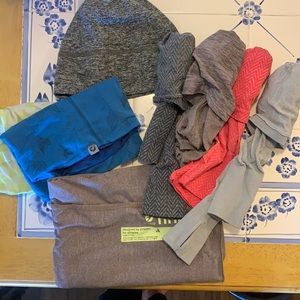 Oiselle warm running bundle. Light wear